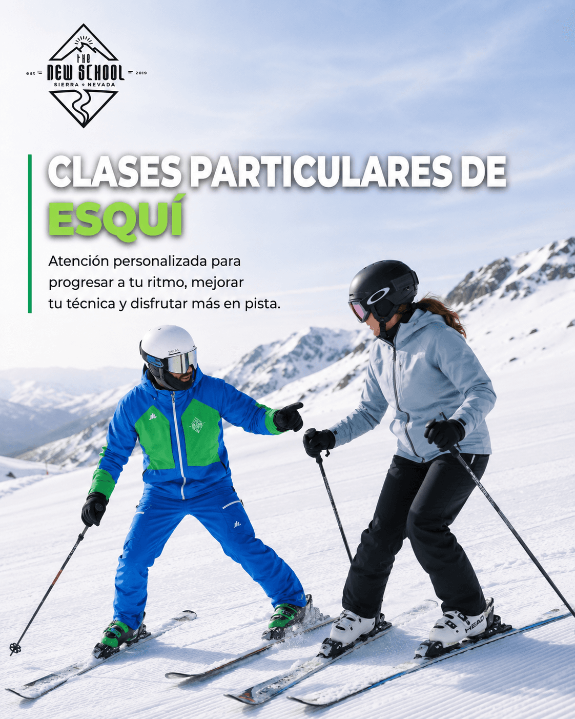 Clases privadas de esquí